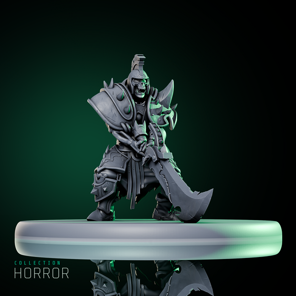 Skeleton Gladiator Swordsman 2