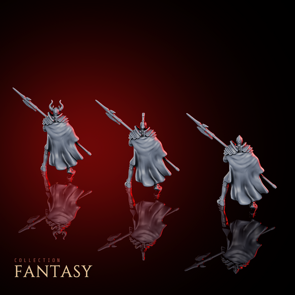 Royal Guard Halberdiers - 3 Pack