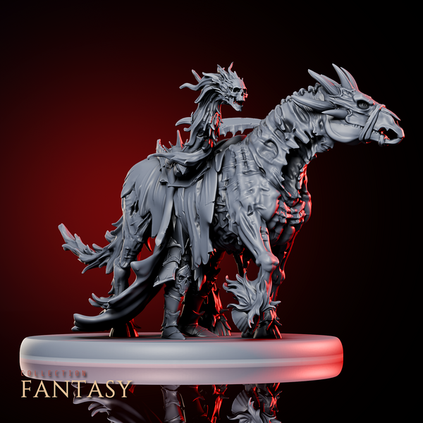 Headless Rider w/ Scythe & Mount