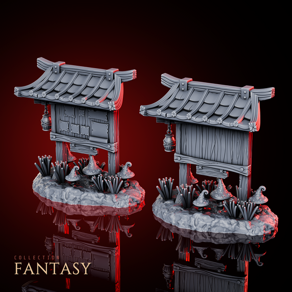 Eastern Temple Quest Boards Pack