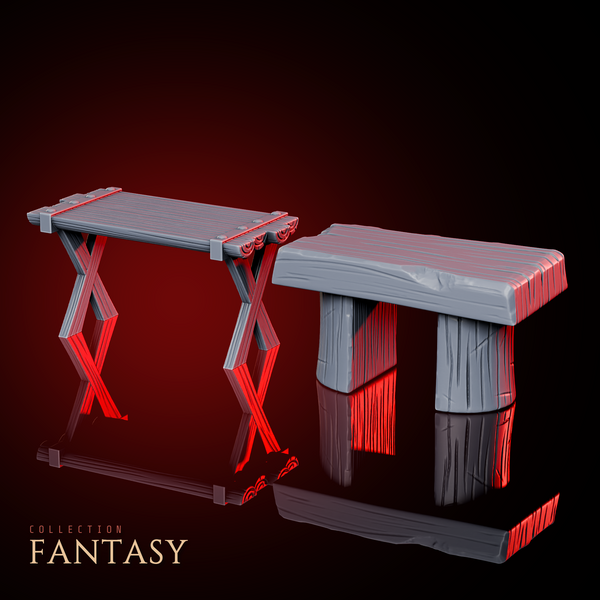 Long benches Pack