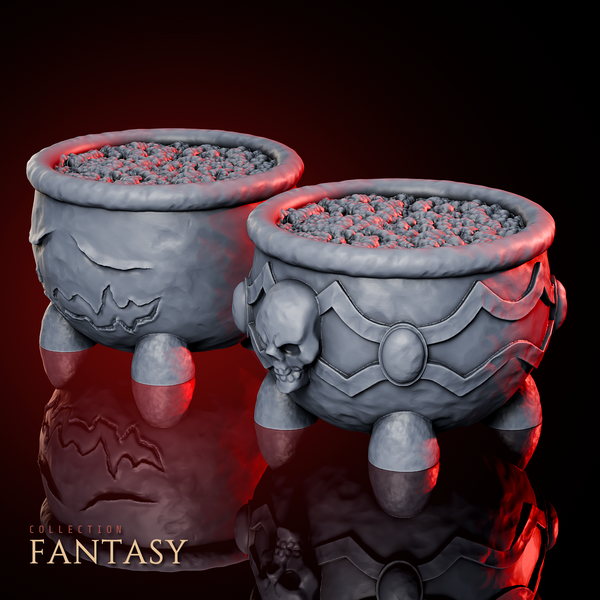 Witch Cooking Pots Pack