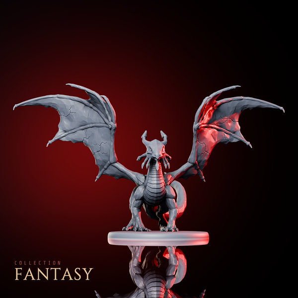 Young Saphire Dragon