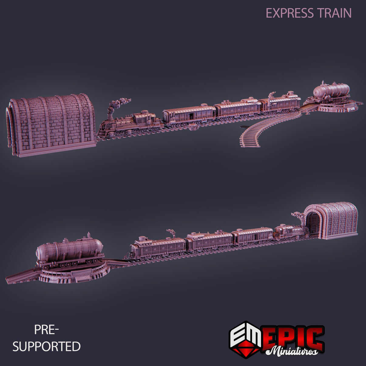 Express Train Full Model – Perpetual 3Designs