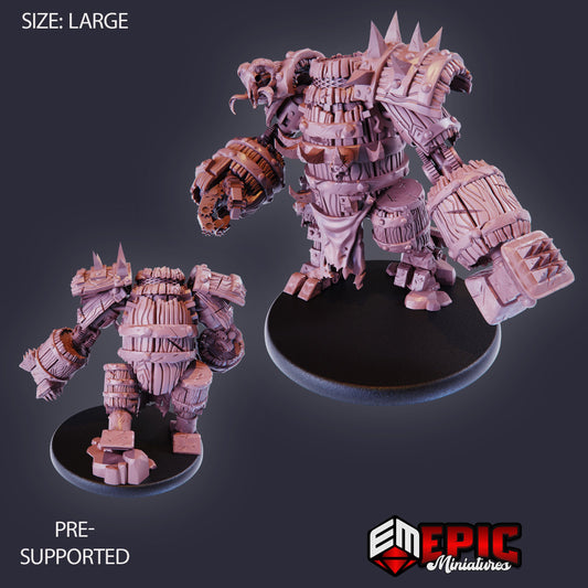 Barrel Construct w/ Hammer