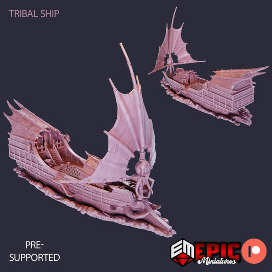 Tribal Ship - Ramhorn