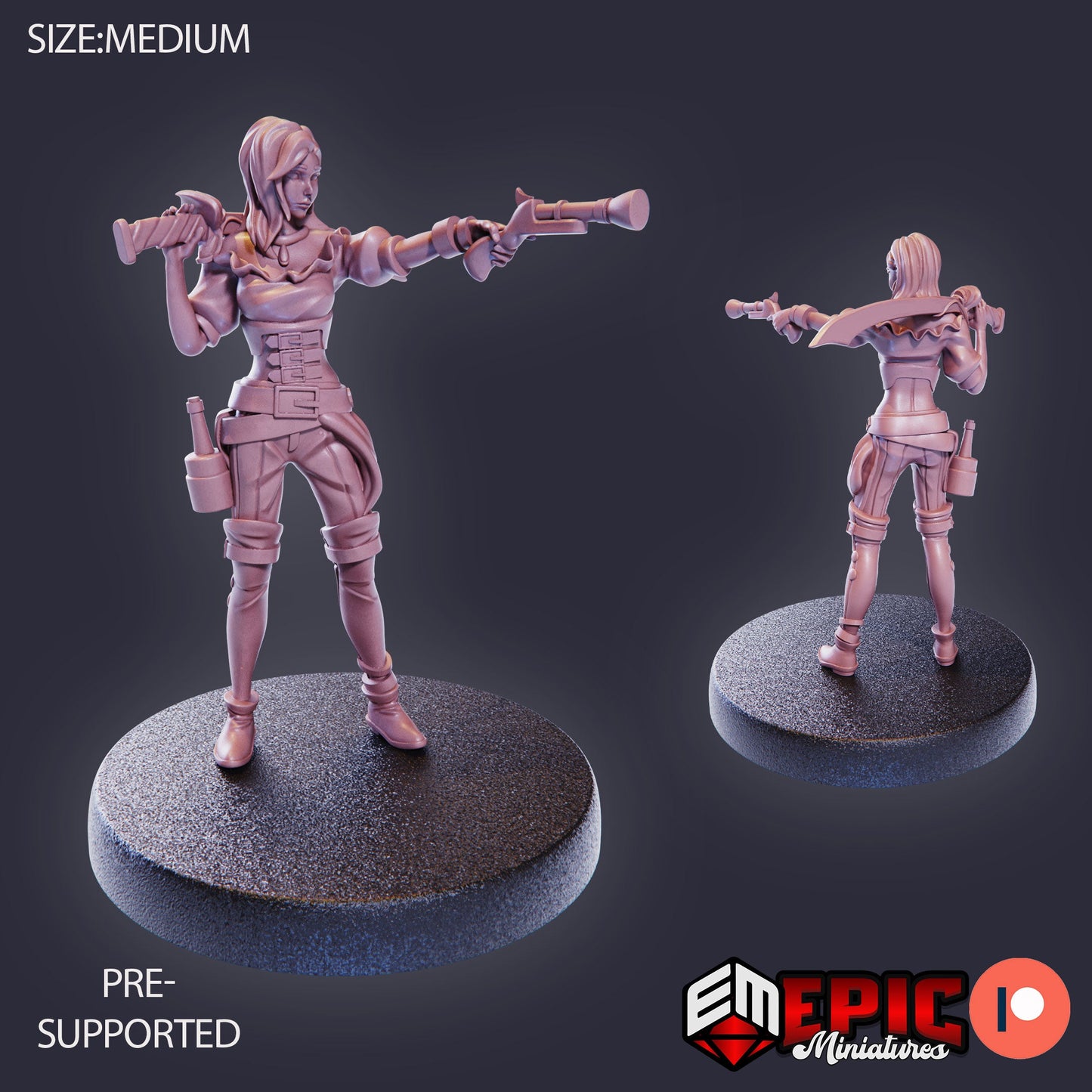 Pirate Female Gunner