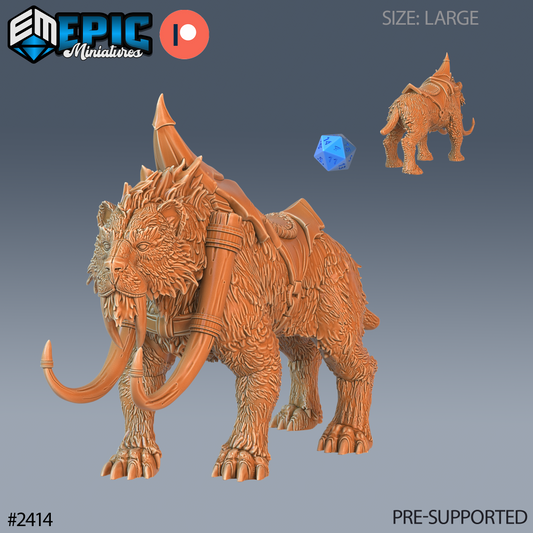 Sabertooth Tiger Mount