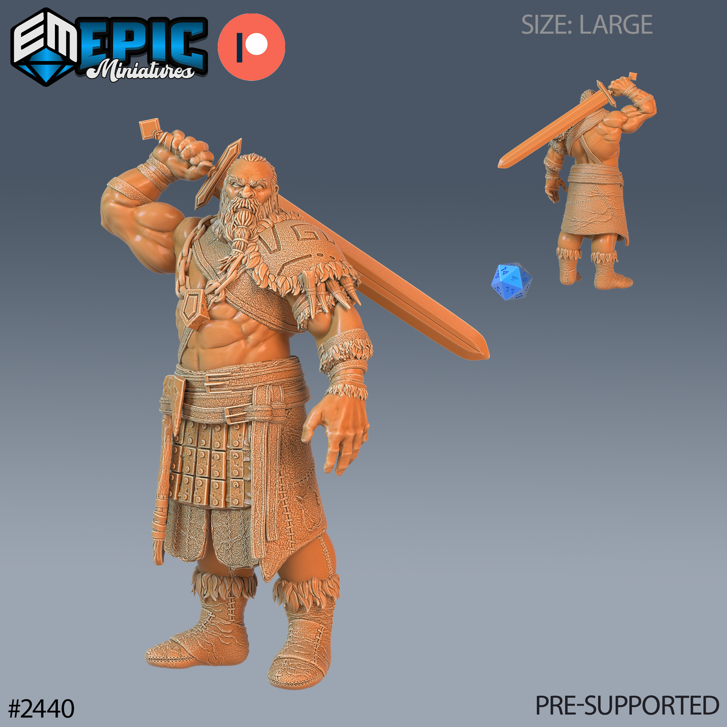 Half-Giant Barbarian 1