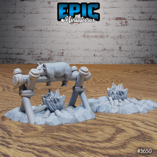 Fantasy Camp Campire & Roasting Pig Pack