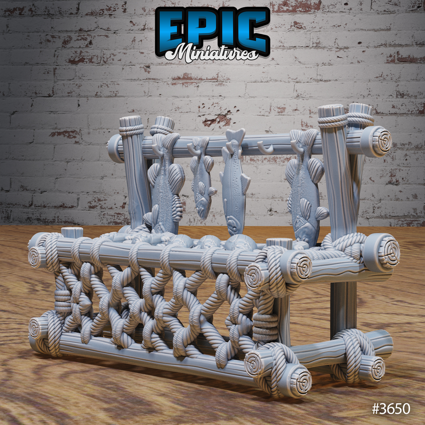 Fantasy Camp Fish Drying Rack