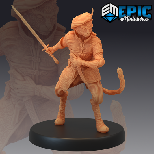 Catfolk Rogue Swordsman
