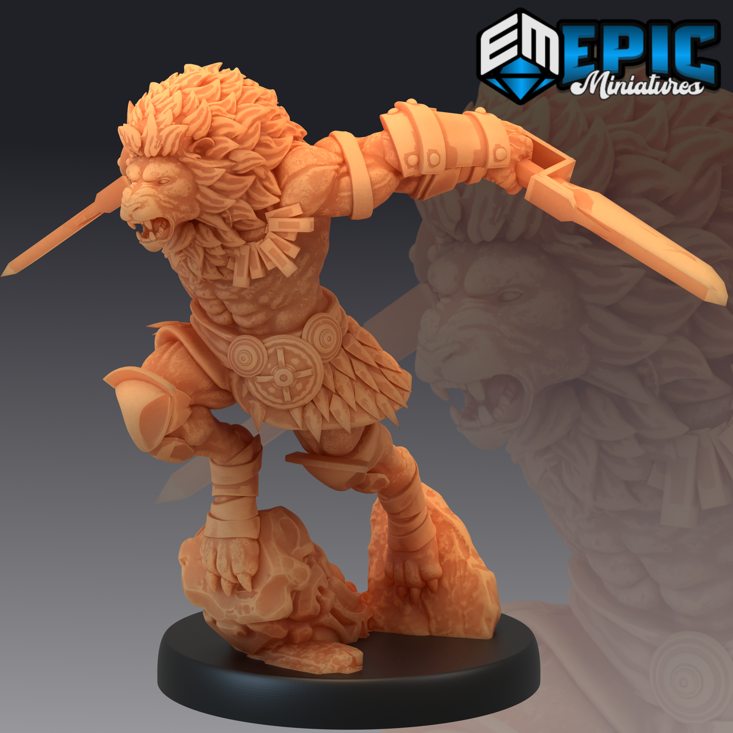 Catfolk Lion Swordsman