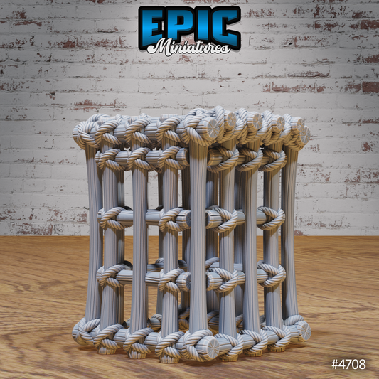 Wooden Trap Jail