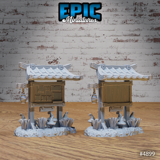 Eastern Temple Quest Boards Pack