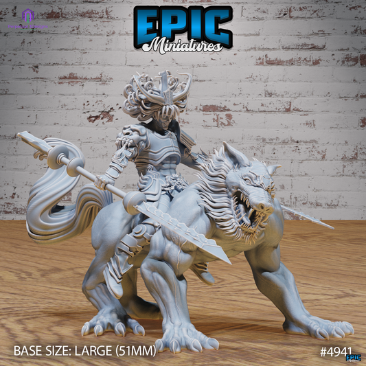 Dark Asura Prince on Hellhound
