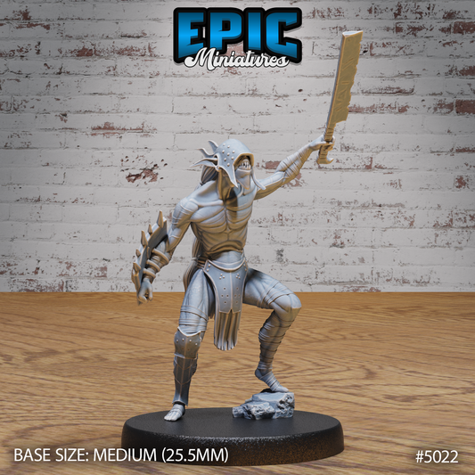 Impish Warrior Swordsman