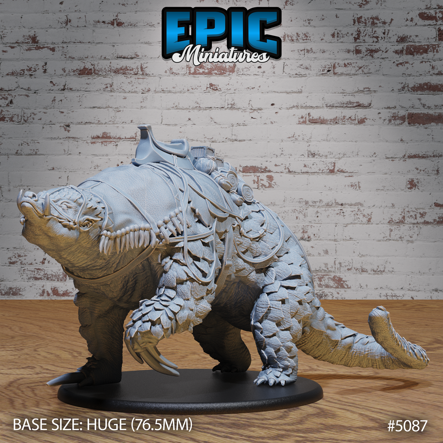 Giant Armadillo Mount