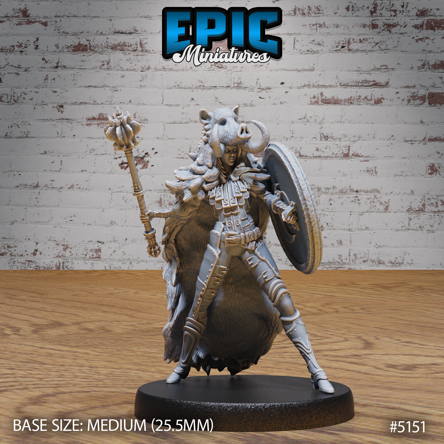 Boar Warrior w/ Mace