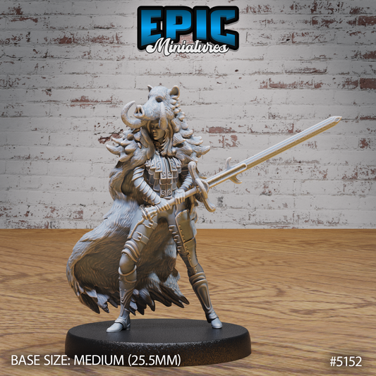 Boar Warrior w/ Sword