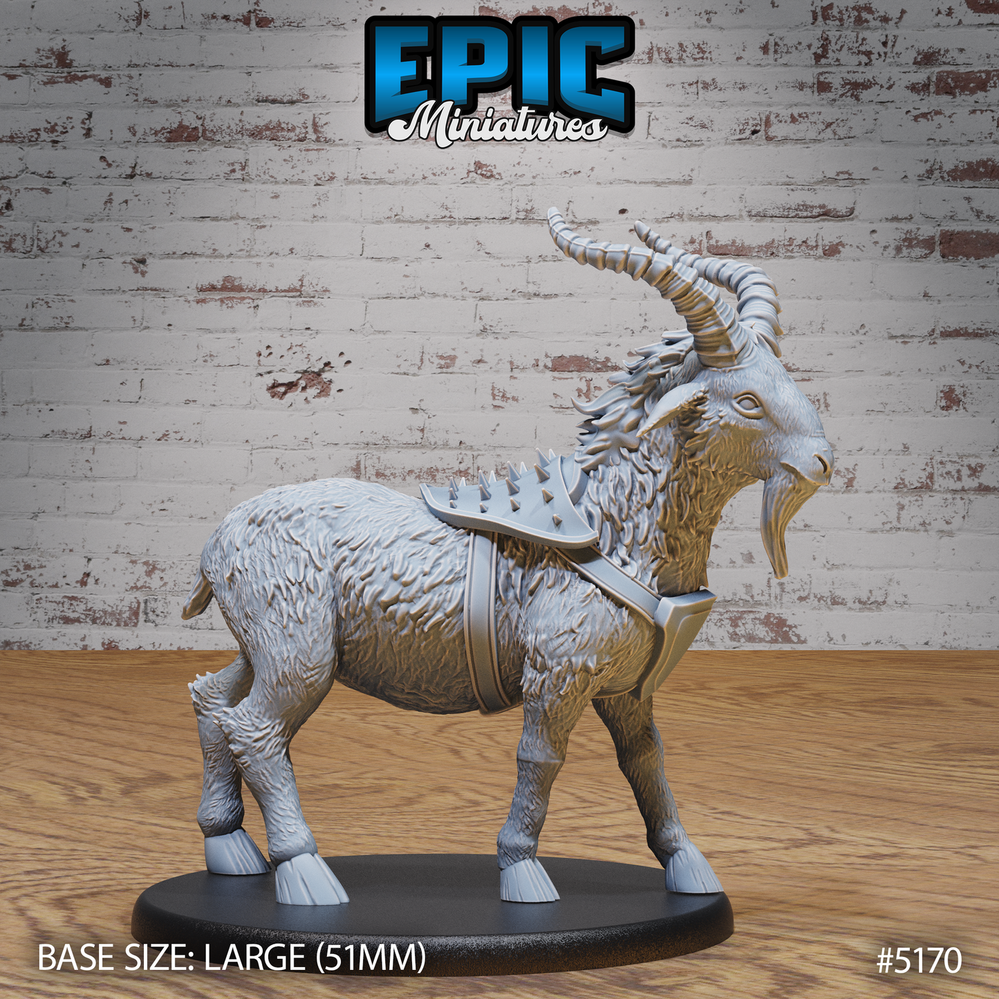 Armored Giant Alpine Goat