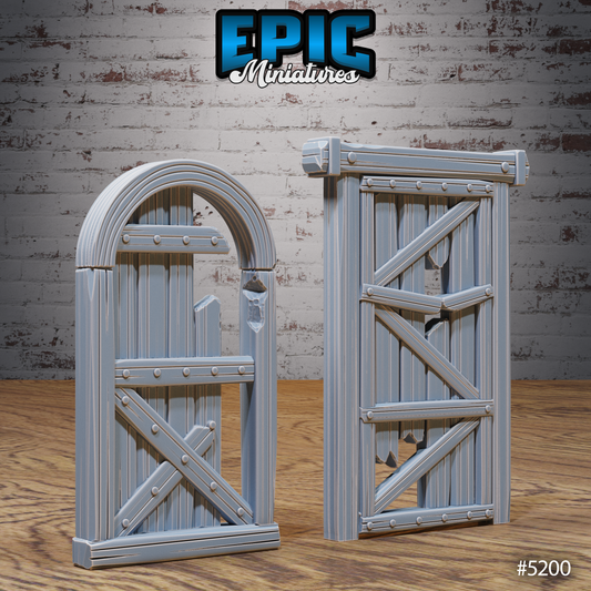 Oriental Broken Doors Pack