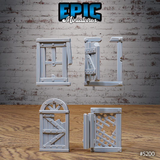 Oriental Broken Windows Pack