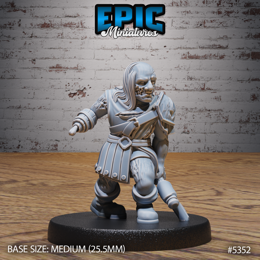 Zombie Villager Male Dwarf
