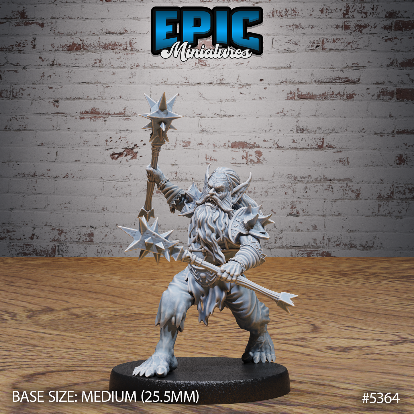 Dwarf Vampire w/ Maces