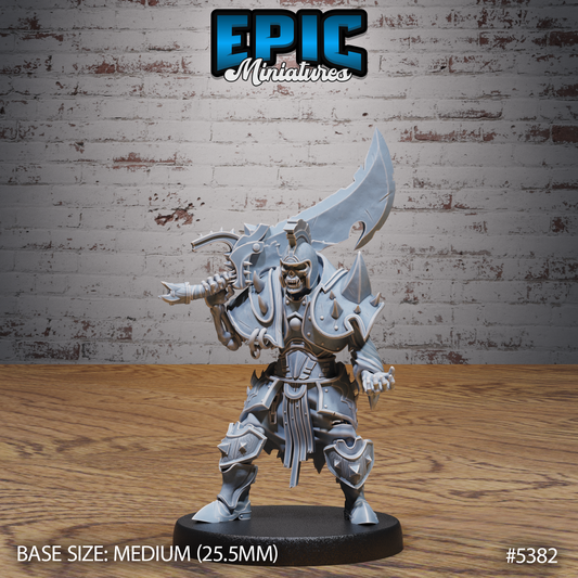 Skeleton Gladiator Swordsman 1