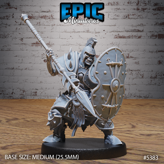 Skeleton Gladiator Spearman