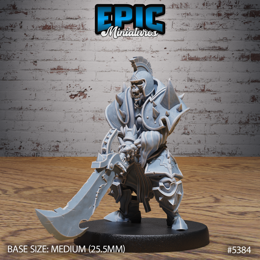 Skeleton Gladiator Swordsman 2