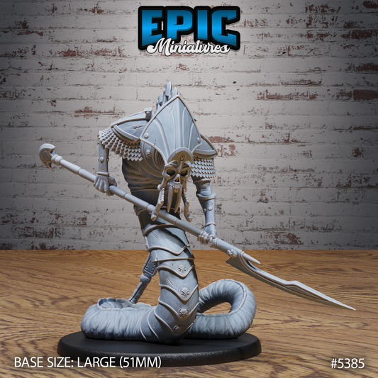 Undead Naga Halberdier 1