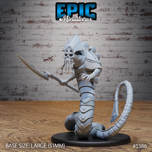 Undead Naga Halberdier 2
