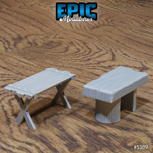 Long benches Pack