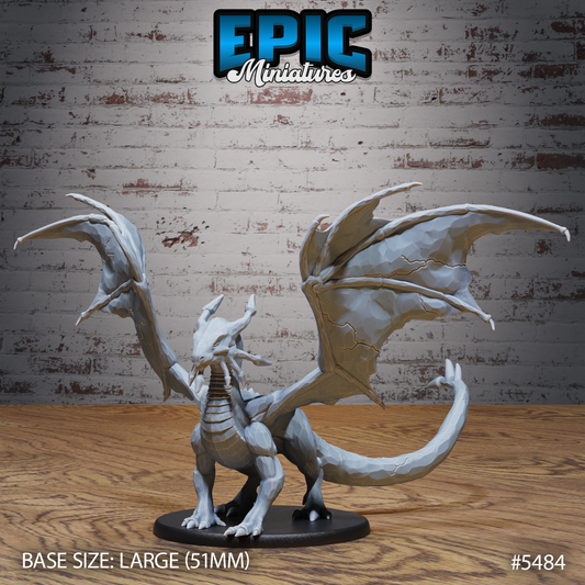 Young Saphire Dragon