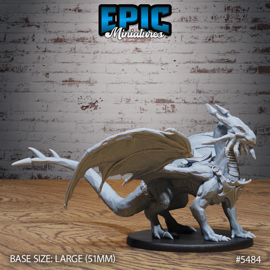 Young Sapphire Dragon Mount