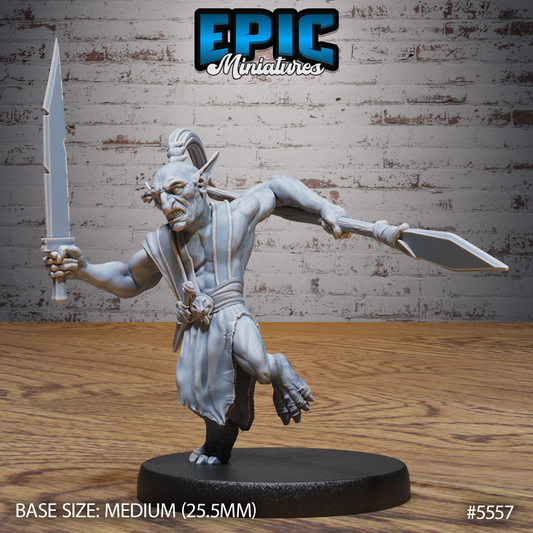 Rage Goblin Double Swords