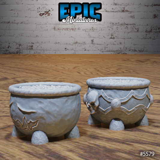 Witch Cooking Pots Pack