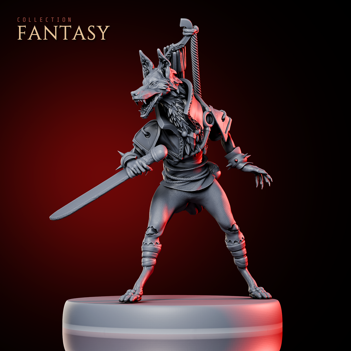 Fox Folk Swordsman