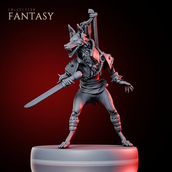 Fox Folk Swordsman