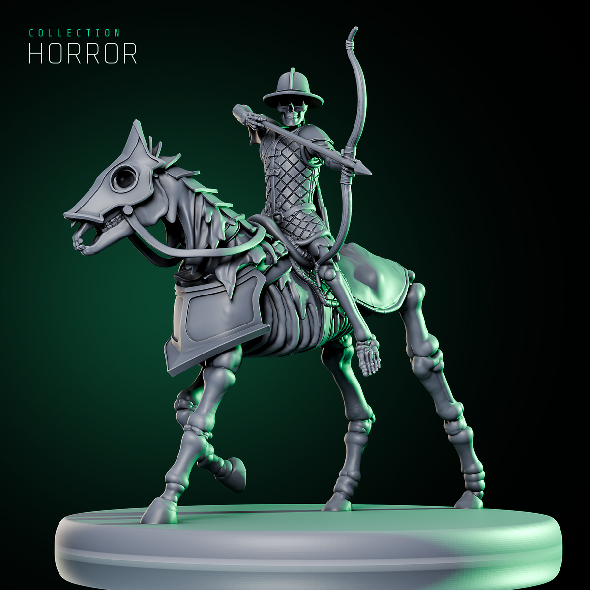 Skeleton Army Archer Cavalry