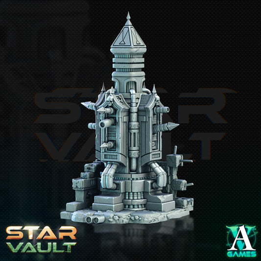 Sci-fi City Turret