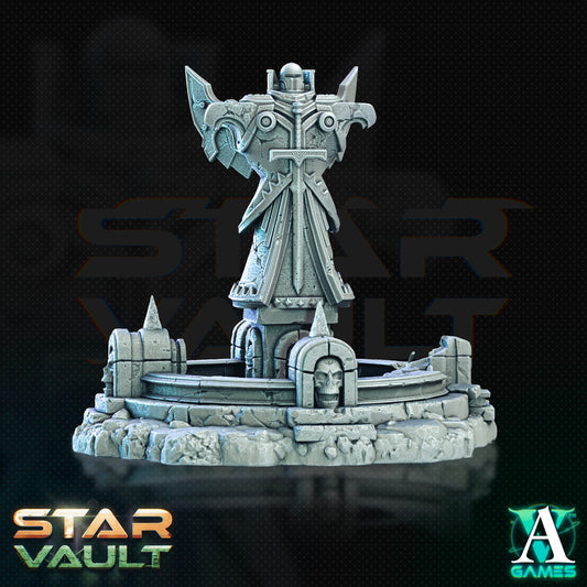 Sci-fi City Fountain