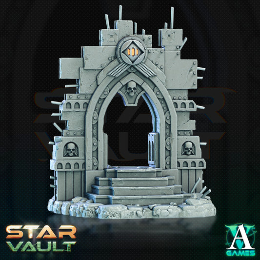 Sci-fi City Door